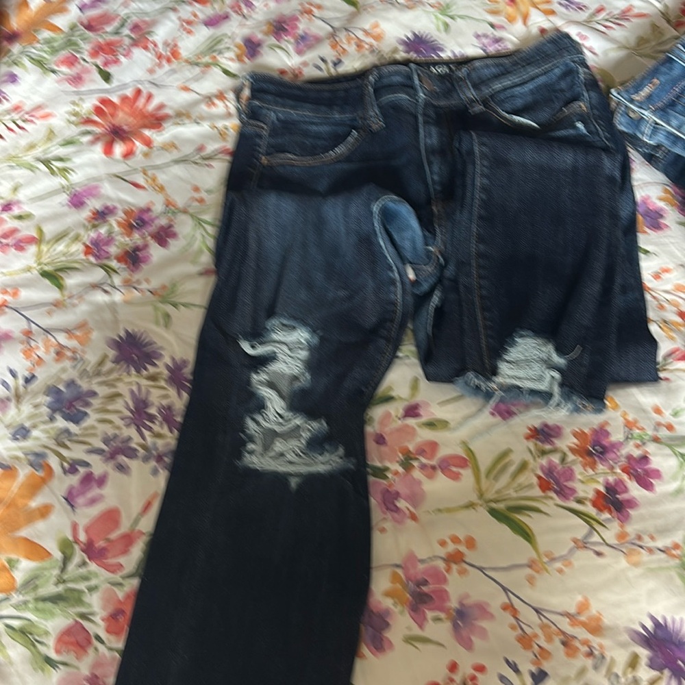 American Eagle high rise legging, ripped